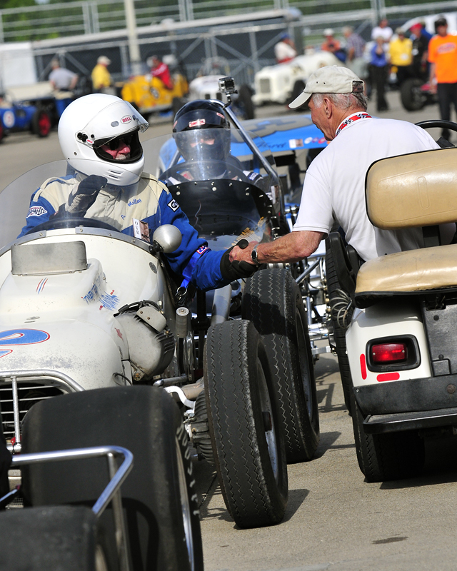 Parnelli Jones greets