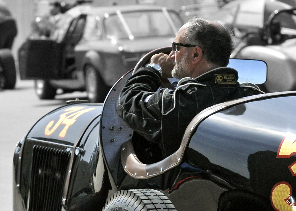 Tony Parella in his '34 Chevrolet