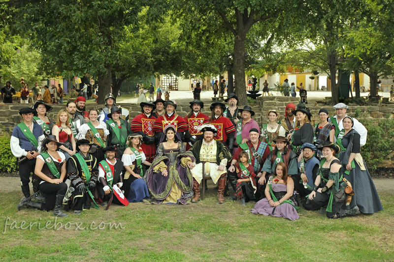 Their Majesties and the Royal Guard... 