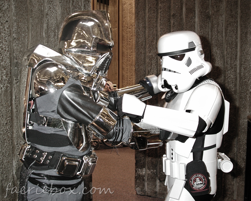 Cylon vs Stormtrooper