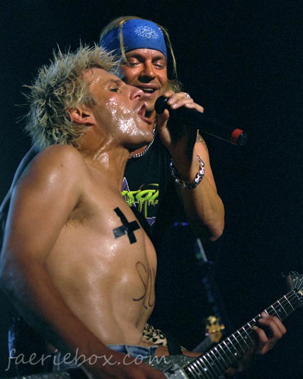 C.C. DeVille & Bret Michales of Poison