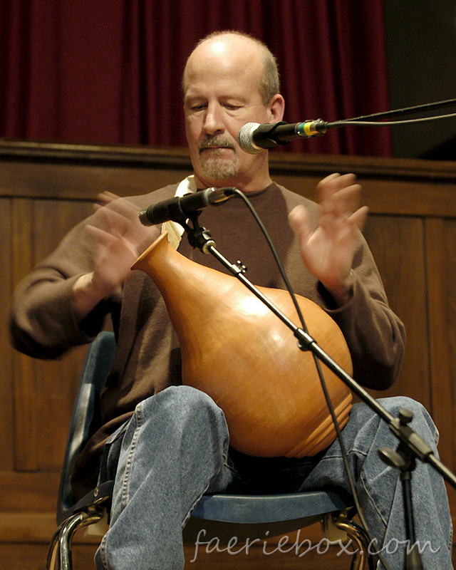 Gary Gallier on the udu