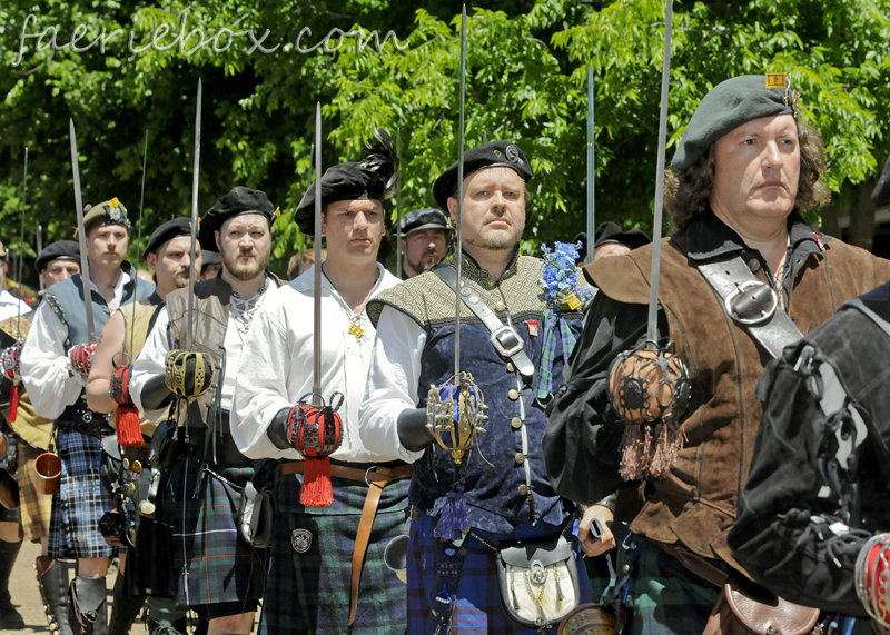 Scots on parade