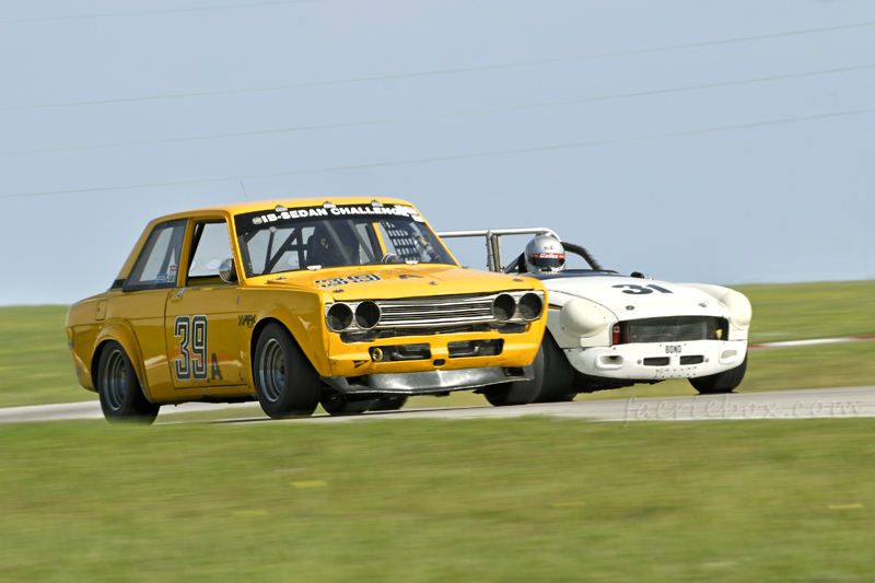 '72 Datsun 510 & '65 MG B