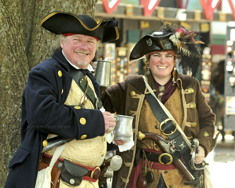 with wife, Jana aka Var at Scarby, 2010