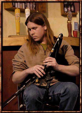 EJ plays the uilleanns at NTIF