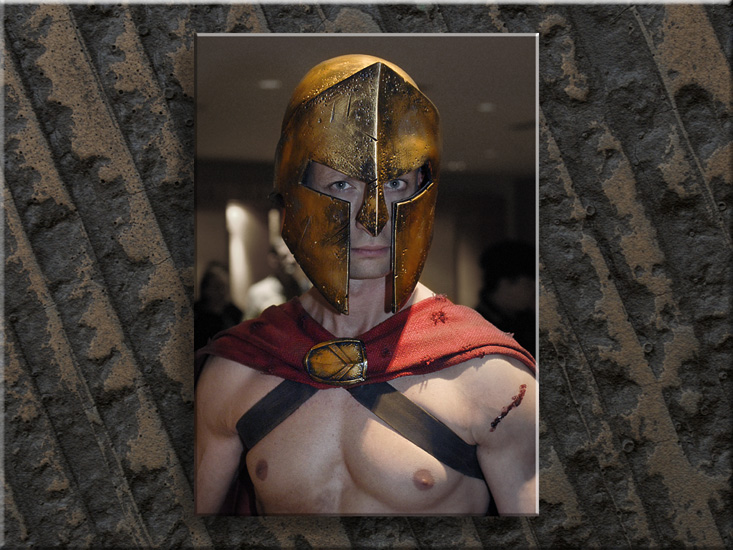 Sparta Rules... Wuth Mighty Pecs...